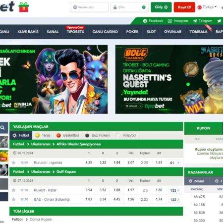 Tipobet Giriş: Güvenilir ve Eğlenceli Bahis Deneyimi