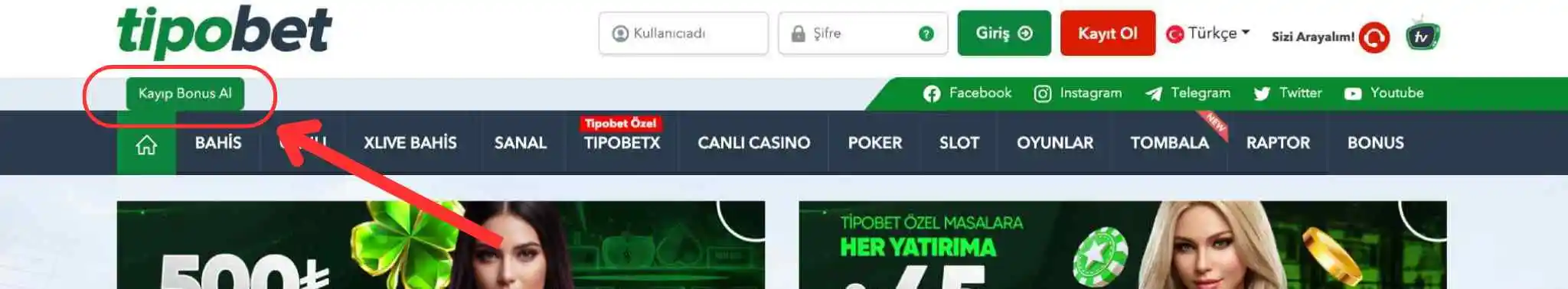 Kayıp Bonusu Nerede?